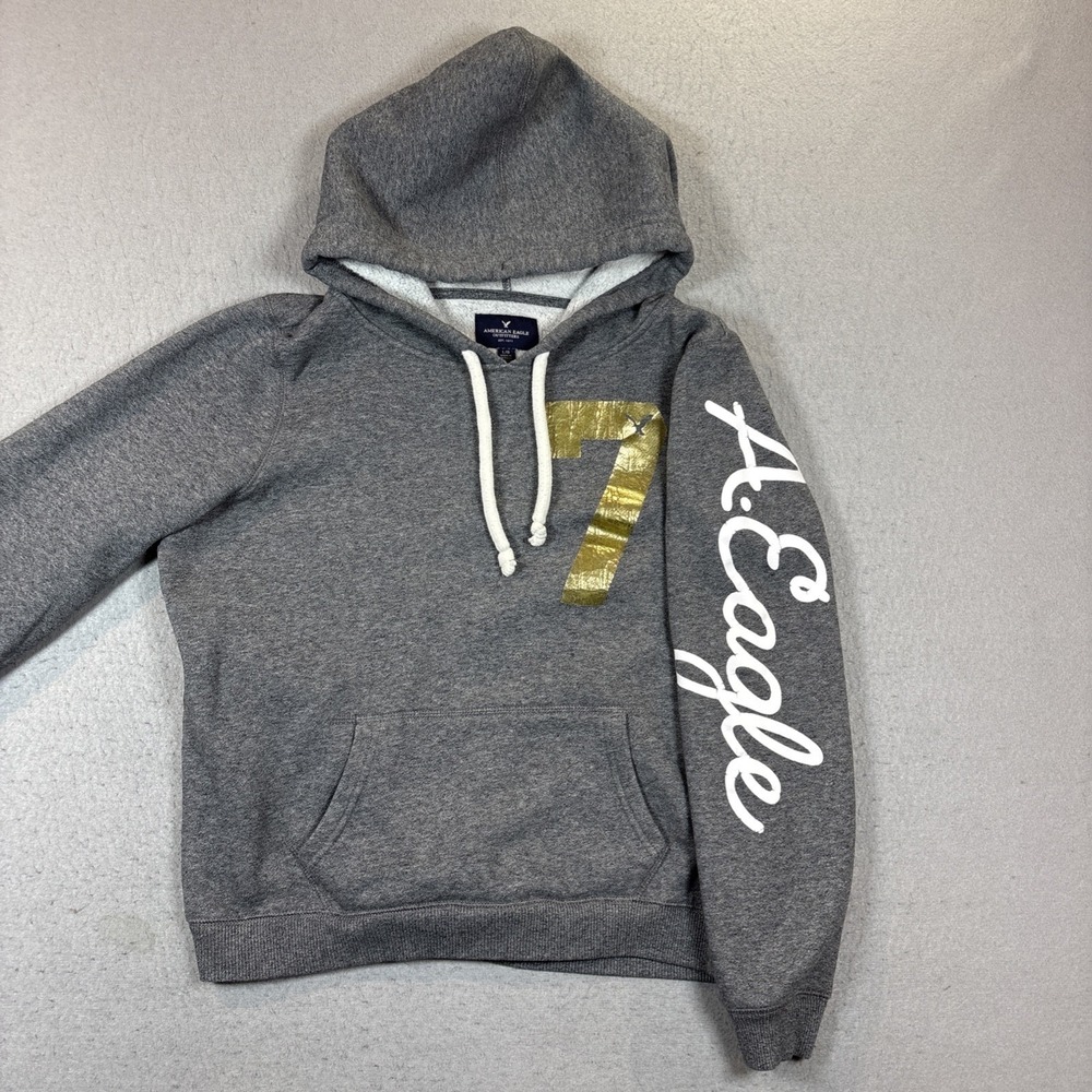 American Eagle‎ Outfitters Hoodie Large Logo on sleeve
